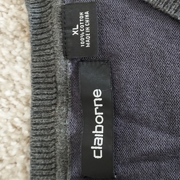 Liz Claiborne argyle sweater - Picture 3 of 4